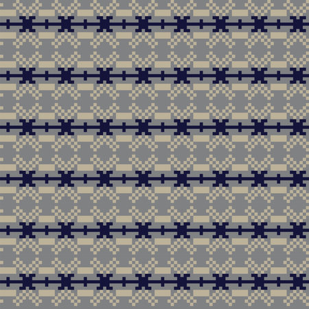 Christmas fair isle pattern design for fashion textiles, knitwear and graphics