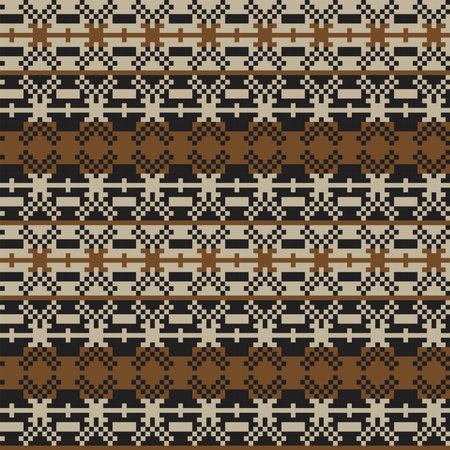 Christmas fair isle pattern design for fashion textiles, knitwear and graphics