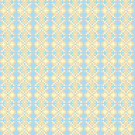 Snowflake fair isle pattern design for fashion textiles, knitwear and graphics