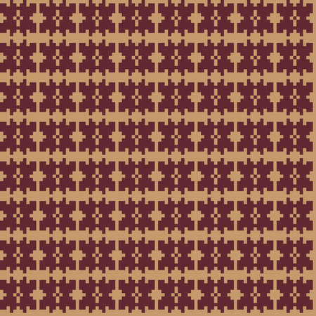 Snowflake fair isle pattern design for fashion textiles, knitwear and graphics