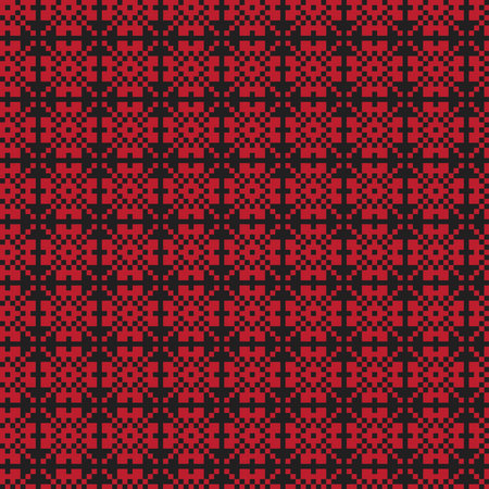 Snowflake fair isle pattern design for fashion textiles, knitwear and graphics. Elements...