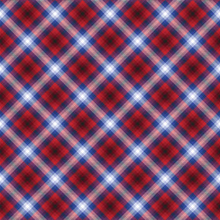 Red Chevron Plaid Tartan textured Seamless pattern design suitable for fashion textiles and graphicsのイラスト素材