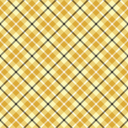 Yellow Chevron Plaid Tartan textured Seamless pattern design suitable for fashion textiles and...