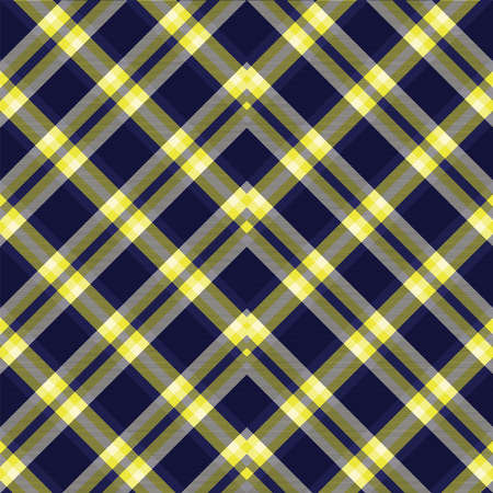 Yellow Chevron Plaid Tartan textured Seamless pattern design suitable for fashion textiles and graphicsのイラスト素材