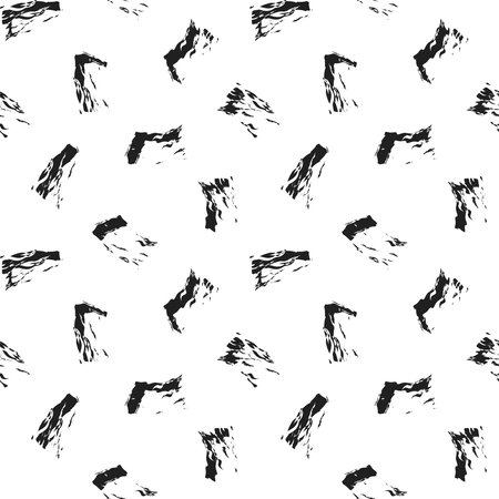 Abstract Brush strokes pattern design suitable for fashion textiles, graphics, backgroundsのイラスト素材