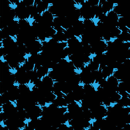 Abstract Brush strokes pattern design suitable for fashion textiles, graphics, backgroundsのイラスト素材