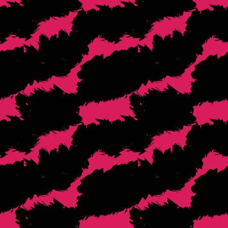 Abstract Brush strokes pattern design suitable for fashion textiles, graphics, backgroundsのイラスト素材