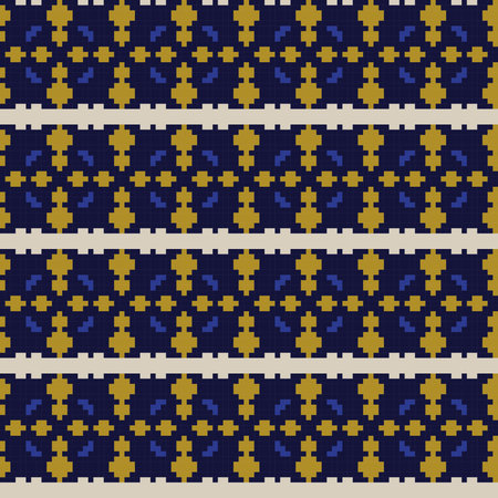Argyle fair isle seamless pattern design for knitwear, fashion textile, graphics