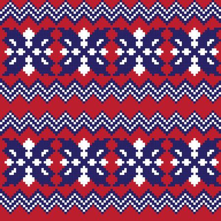 Argyle fair isle seamless pattern design for knitwear, fashion textile, graphics