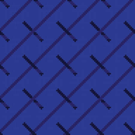 Argyle fair isle seamless pattern design for knitwear, fashion textile, graphicsのイラスト素材
