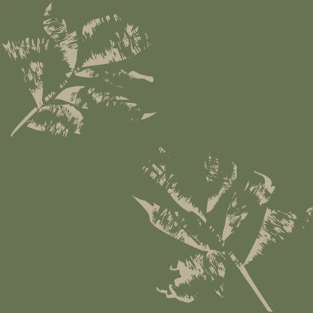 Brush Strokes Tropical Leaf seamless pattern design for fashion textiles, graphics and craftsのイラスト素材