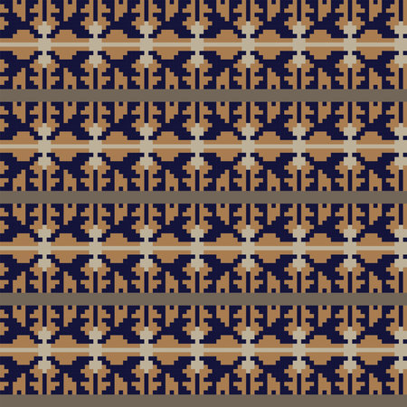 Christmas fair isle pattern design for fashion textiles, knitwear and graphics