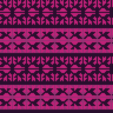 Christmas fair isle pattern design for fashion textiles, knitwear and graphics