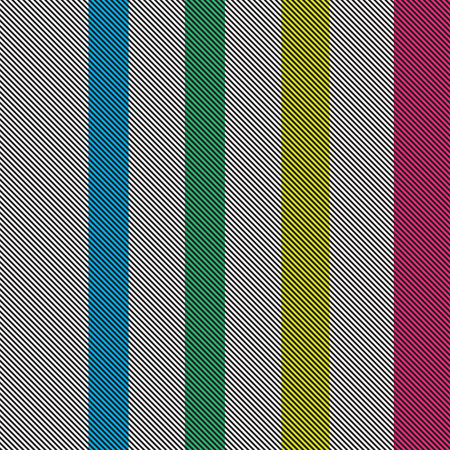 Customisable vertical striped pattern in two layers(top/bottom). Lock one layer to edit the other, or edit both at the same time with all unlocked. Plaid pattern can also be createdのイラスト素材