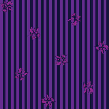 Leaf striped seamless pattern design for fashion textiles and graphicsのイラスト素材