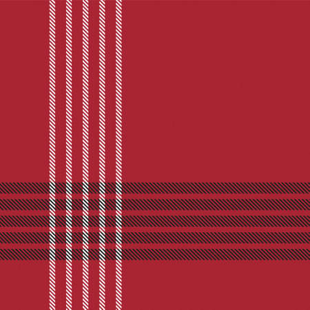 Red Asymmetric Plaid textured seamless pattern suitable for fashion textiles and graphicsのイラスト素材