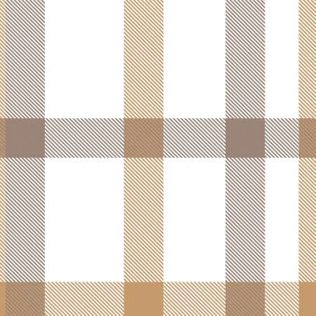 Brown Asymmetric Plaid textured seamless pattern suitable for fashion textiles and graphicsのイラスト素材