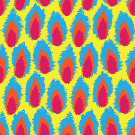 Abstract Brush Stroke fur pattern design for fashion textiles, homeware, graphics, backgrounds