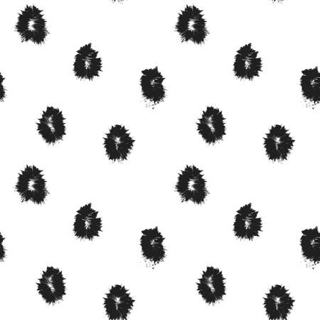 Abstract Brush fur pattern design for fashion textiles, homeware, graphics, backgroundsのイラスト素材