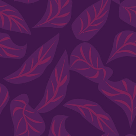 Tropical Leaf seamless pattern design for fashion textiles, graphics and crafts