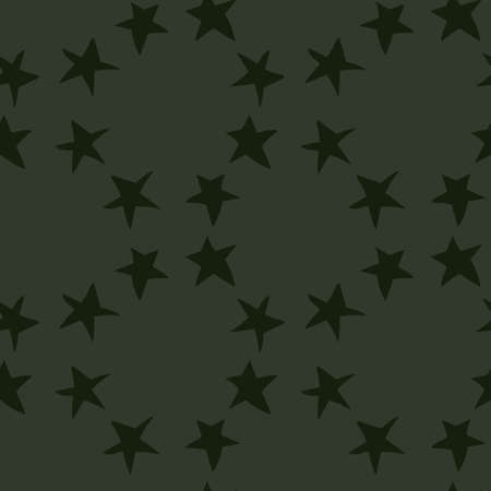Star brush stroke seamless pattern design for fashion textiles and graphicsのイラスト素材