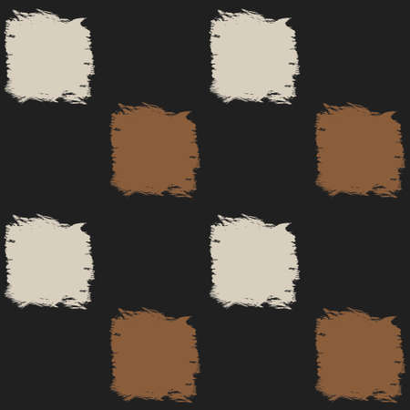 Abstract Brush strokes pattern design suitable for fashion textiles, graphics, backgroundsのイラスト素材