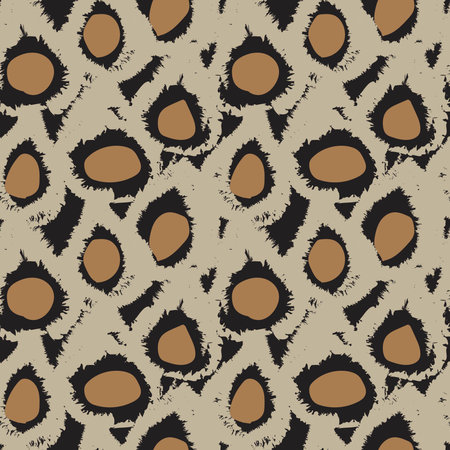 Abstract Brush strokes pattern design suitable for fashion textiles, graphics, backgroundsのイラスト素材