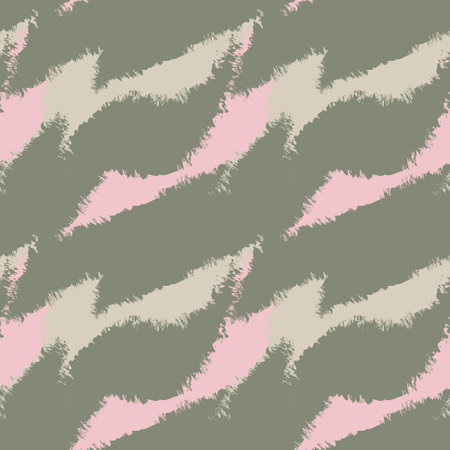 Abstract Camouflage Brush strokes pattern design for fashion textiles, graphics and backgroundsのイラスト素材