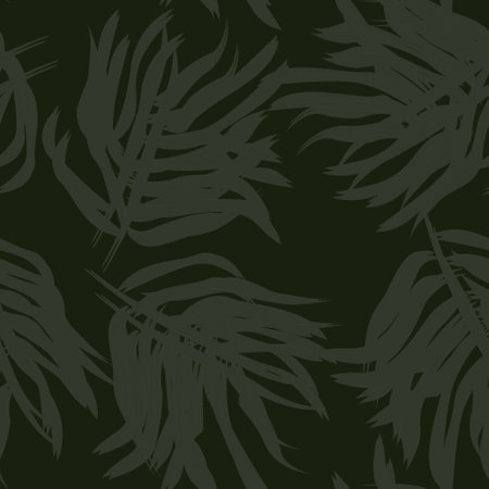 Tropical Leaf seamless pattern design for fashion textiles, graphics and craftsのイラスト素材