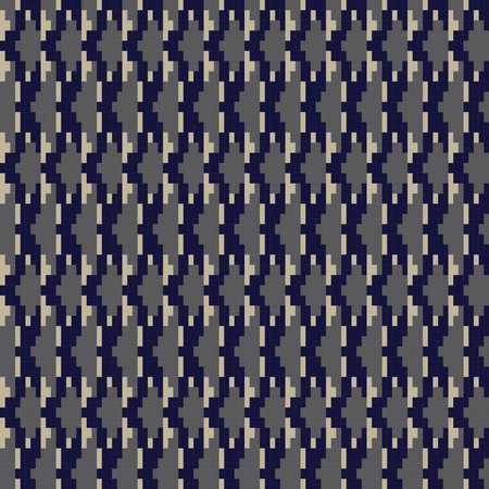 Argyle fair isle seamless pattern design for knitwear, fashion textile, graphics