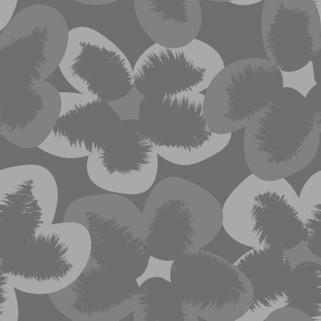 Floral brush strokes seamless pattern design for fashion textiles, graphics, backgrounds and craftsのイラスト素材