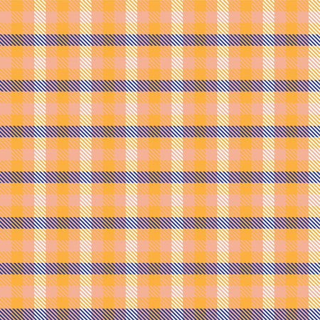 Orange Minimal Plaid textured seamless pattern for fashion textiles and graphics