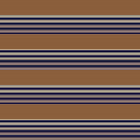 Brown Taupe Horizontal striped seamless pattern background suitable for fashion textiles, graphicsのイラスト素材