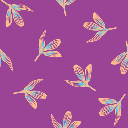 Tropical Leaf seamless pattern design for fashion textiles, graphics and crafts