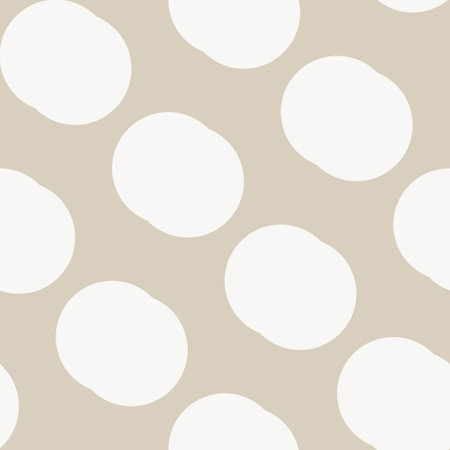Polka dots textured seamless pattern design for fashion textiles and graphicsのイラスト素材