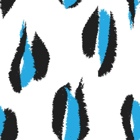 Leopard Abstract seamless pattern design for fashion textiles and graphicsのイラスト素材