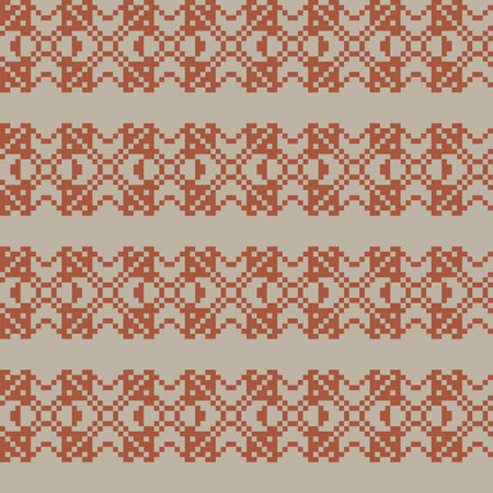 Christmas floral fair isle pattern design for fashion textiles, knitwear and graphics