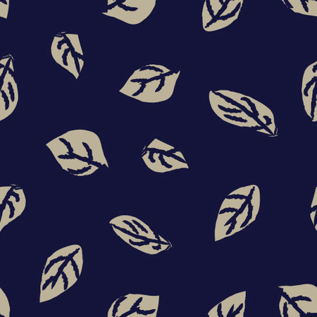 Tropical Leaf seamless pattern design for fashion textiles, graphics and craftsのイラスト素材