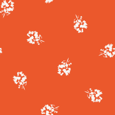 Colourful Abstract Floral seamless pattern design for fashion textiles, graphics, backgrounds and craftsのイラスト素材