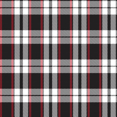 Christmas Classic Plaid textured seamless pattern for fashion textiles and graphicsのイラスト素材