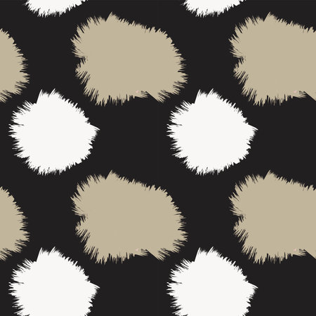 Neutral Colour Abstract Brush strokes pattern design for fashion textiles, graphics and craftsのイラスト素材