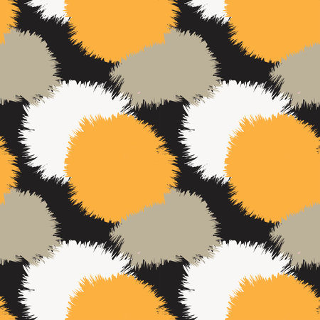 Colourful Abstract Brush strokes pattern design for fashion textiles, graphics and craftsのイラスト素材