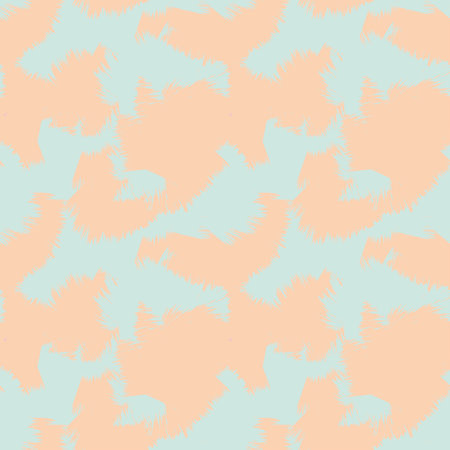 Pastels Abstract Brush strokes pattern design for fashion textiles, graphics and craftsのイラスト素材