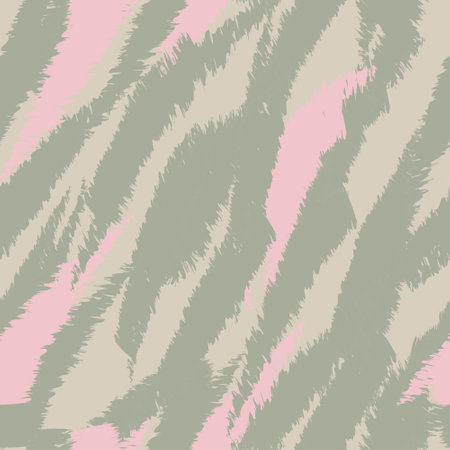 Neutral Colour Abstract zebra textured pattern design for fashion textiles, graphic and backgroundsのイラスト素材