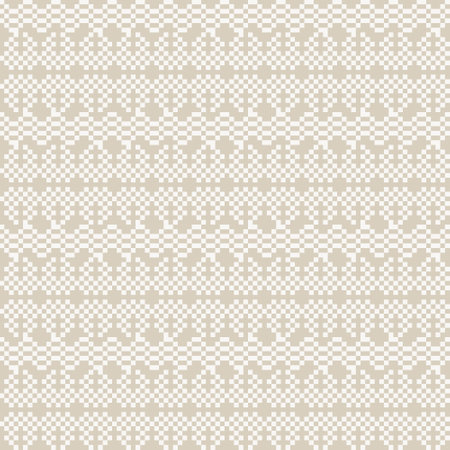 Neutral Colour Christmas fair isle pattern design for fashion textiles, knitwear and graphicsのイラスト素材