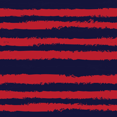 Red Abstract Brush strokes pattern design for fashion textiles, graphics and craftsのイラスト素材