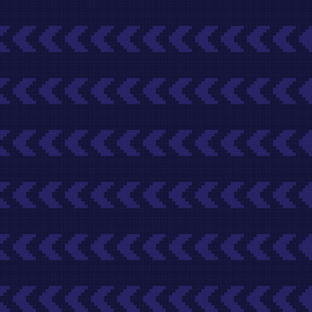 Blue Chevron fair isle seamless pattern design for knitwear, fashion textile, graphics