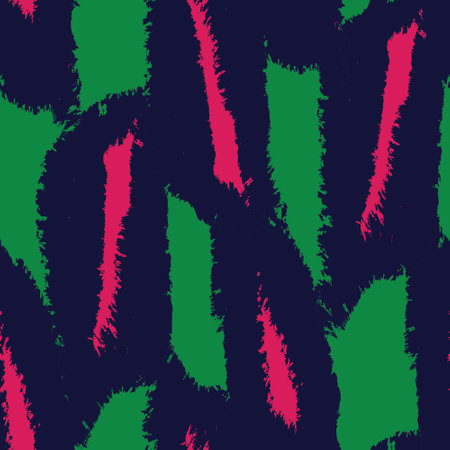 Red Abstract Brush strokes pattern design for fashion textiles, graphics and craftsのイラスト素材