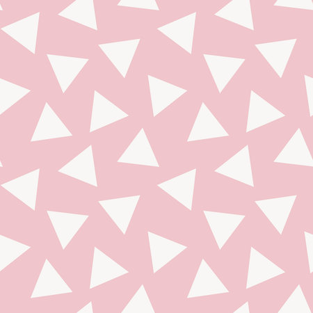 Pastels Geometric triangles seamless pattern design for fashion textiles and graphics