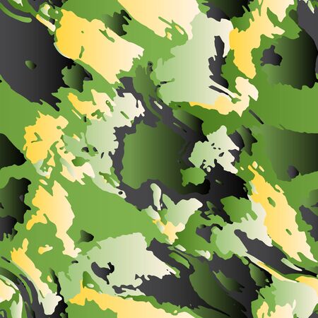 Full seamless abstract multicolor camouflage skin pattern vector. Colorful design for textile fabric printing and wallpaper. Design for fashion and home design.のイラスト素材